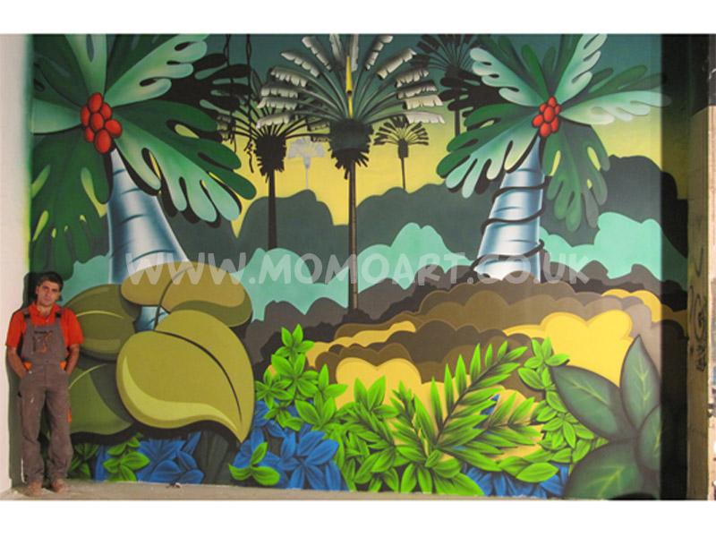 Jungle Mural Art