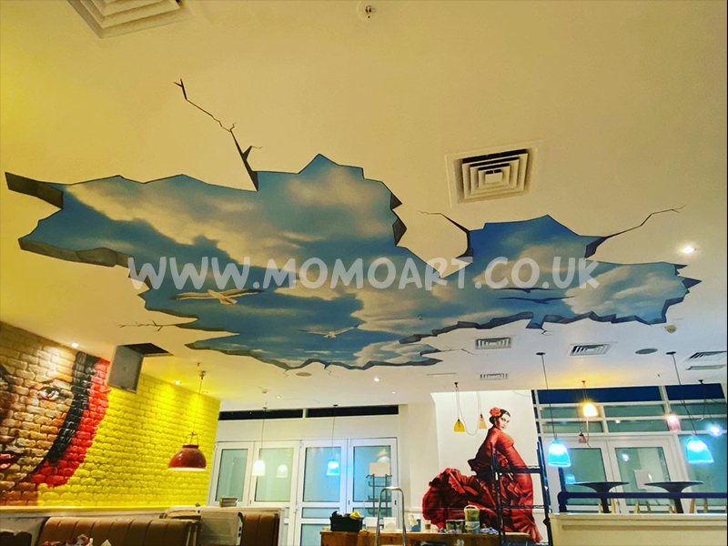 Ceiling 3D Art