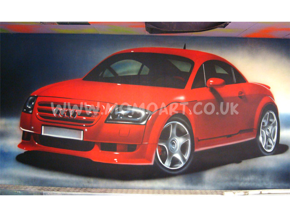 Car-Themed Murals